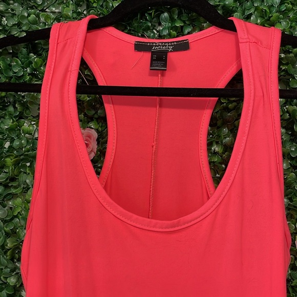 Hot Neon Pink Bodycon Dress - Picture 2 of 4